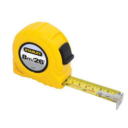 26'/8M x 1" Powerlock Imperial/Metric Tape Measure