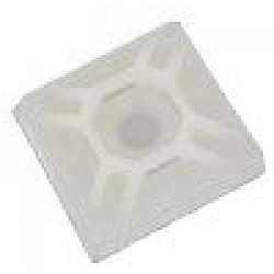 Cable Tie Mounting Pads - 1" - Natural