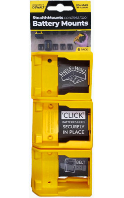 Power Tool Battery Mounts