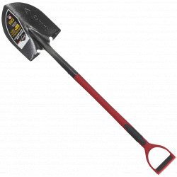 Round Point Shovel - D-Handle - Steel / GPHR2FDS *PRO