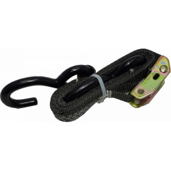 Cam Lock Strap Tie Down - 1"X7' - S Hook / CAM1X7VSH