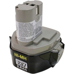 12V Ni-MH 2.6Ah Pod Style Battery