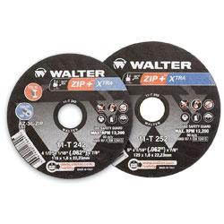 Cut-Off Wheels - Aluminum Oxide - Type 1 / 11-T Series *ZIP+XTRA™