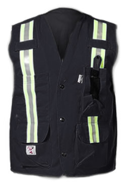 Fire Resistant Safety Vest - Unlined - Westex Ultra Soft / FRVEST Series