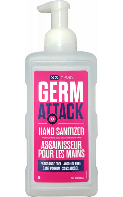 Hand Sanitizer - 1L - Foaming / 10003C-GA-B10 *GERM ATTACK