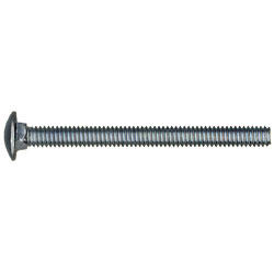 Carriage Bolt 3/8" Diameter - Grade 2 / Zinc