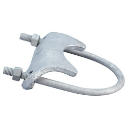 Pipe & Conduit Clamp - Right Angle - Cast Iron / Hot-Dip Galvanized