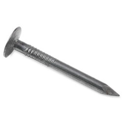 Roofing Nail - Smooth Shank / Electro-Galvanized Steel (BULK)