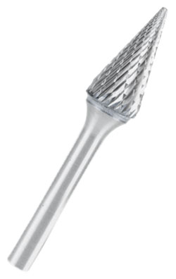 Carbide Burr - Cone - 1/8" x 11/32" D/C