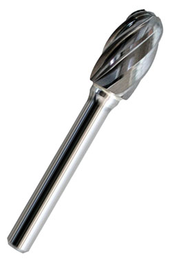 Carbide Burr - Oval - 3/8" x 5/8" S/C