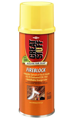 Expanding Foam Sealant - Fireblock - Bright Orange / GREAT STUFF™