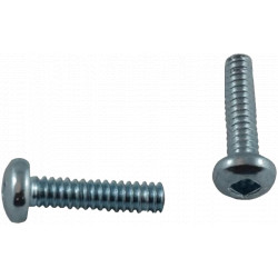 Round Head Machine Screws - #10-24 - Combo / ZINC (PKG)