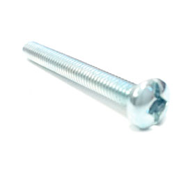 Round Head #6 - 32 Combination Machine Screws / Zinc (PKG)