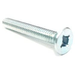 Flat Head #8 - 32 Recex® Machine Screws / Zinc (PKG)