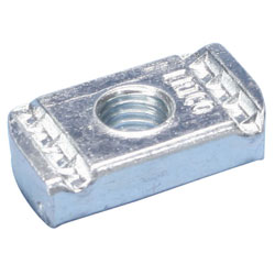 Strut Nut w/o Spring - 1/4" - Steel / NUT0025EG *ELECTROGALVANIZED