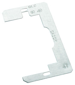 Device Leveler/Retainer - 4 1/4" - Steel / RLC *PLAIN