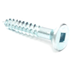 Pan Head #6 Robertson Sheet Metal Screws / Zinc (PKG)