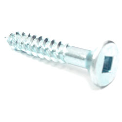 Flat Head #6 Robertson Wood Screws / Zinc (BULK)