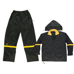 Rain Suit - Water Resistant - 190T Nylon/ R103 *CLC