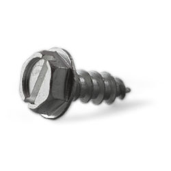 Hex Washer Head #10 Screws / Aluminum