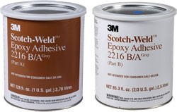 Adhesive - 2 Part Epoxy - Grey - Can / 2216 Series *SCOTCH-WELD