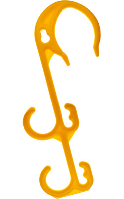 Cable Hook - Plastic - Yellow / GATORHOOK *THE ORIGINAL