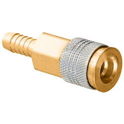 Coupler - Barbed - Brass / QDUNIAC4 Series *UNIVERSAL