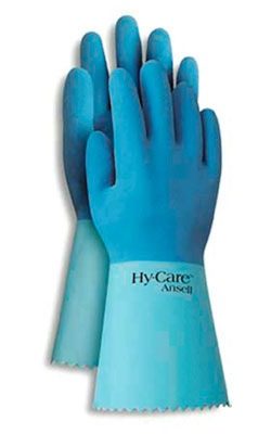 Chemical Resistant Gloves - Lined - Rubber Latex / 297