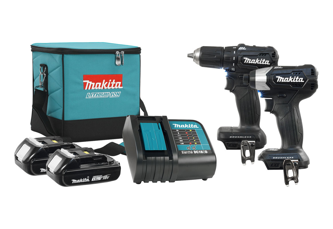 Tool only Makita DDF483ZB 18V LXT Sub-Compact Brushless Driver Drill Black