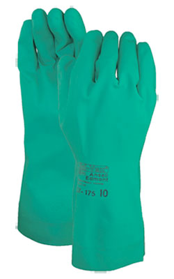 Chemical Resistant Gloves - Lined - Nitrile / 37-175 * SOL-VEX