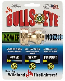 Water Nozzle - Brass "BULLS EYE"