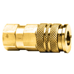 Coupler - Female Pipe - Brass / QD-INDAC Series