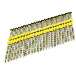 21° Spiral Shank Nails / Galvanized - Plastic Collated