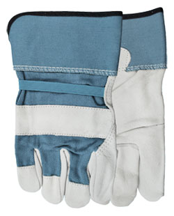 Leather/Cotton Gloves - Lined - Full Grain Buffalo / 4019 *BUFFALO BILL