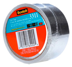 Aluminum Foil Tape - 2" - Silver / 3311