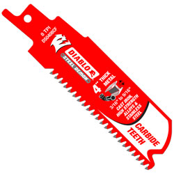 Reciprocating Saw Blade - 8 TPI - Carbide / DSXX08CF Series *STEEL DEMON