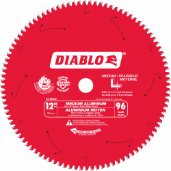 12 in. X 96 Tooth Medium Aluminum Saw Blade