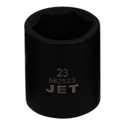 1/2" DR x 23mm Regular Impact Socket - 6 Point - *JET