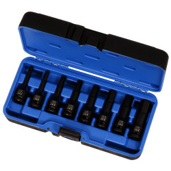 8 PC 1/2" DR SAE Hex Bit Impact Socket Set - *JET