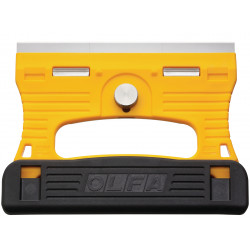 OLFA GSR-1/3B 120mm Multi-Grip Scraper with Cover and 3 GSB-1S Stainless-Steel Blades
