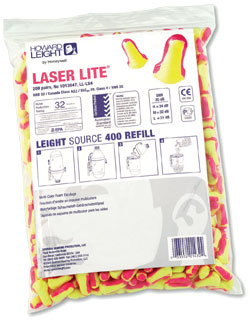 Earplugs - Uncorded - 32 NRR / LL Series *LASER LITE