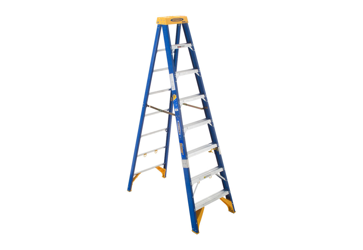 Werner fibreglass step ladders discount