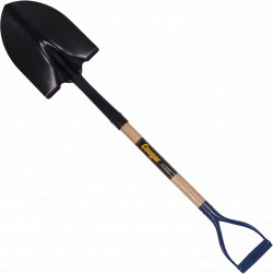 Round Point Shovel - D-Handle - Steel / CHR2FD *COUGAR