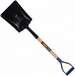 Square Point Shovel - D-Handle - Steel / CHS2D *COUGAR