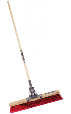 24" Fine Bristle Push Broom