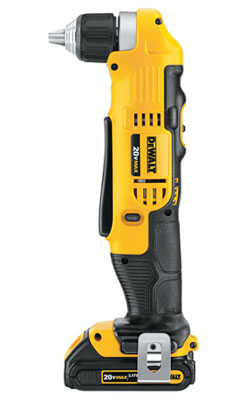 Right Angle Drill/Driver - 3/8" Chuck - 20V Max Li-Ion / DCD740 Series