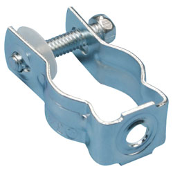 Bolt Close Conduit/Pipe Clamp - 0.74" – 1.05" x 3/8" - Steel / CD1B37 *ELECTROGALVANIZED