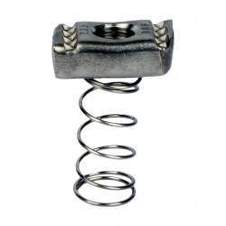 Spring Nut 3/8" 316 Stainless