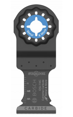 1-1/4 In. Starlock® Oscillating Multi Tool Carbide Plunge Cut Blade