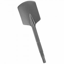 4-1/2 In. x 16 In. Clay Spade Tool Round Hex/Spline Hammer Steel